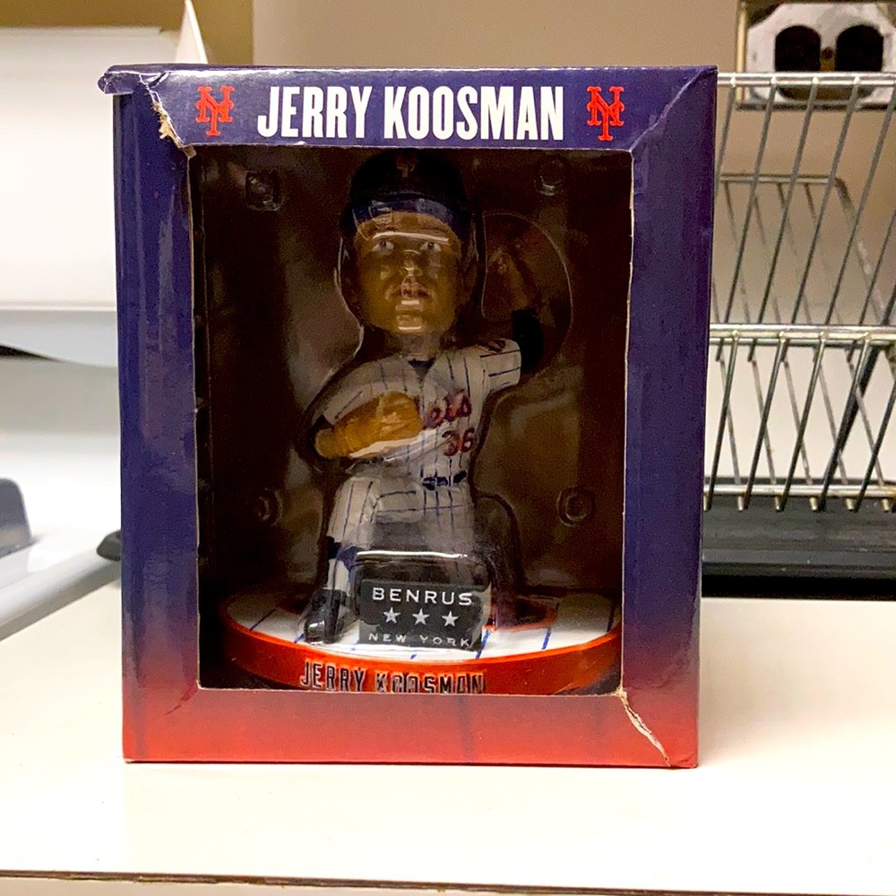 Jerry Koosman bobble head with box